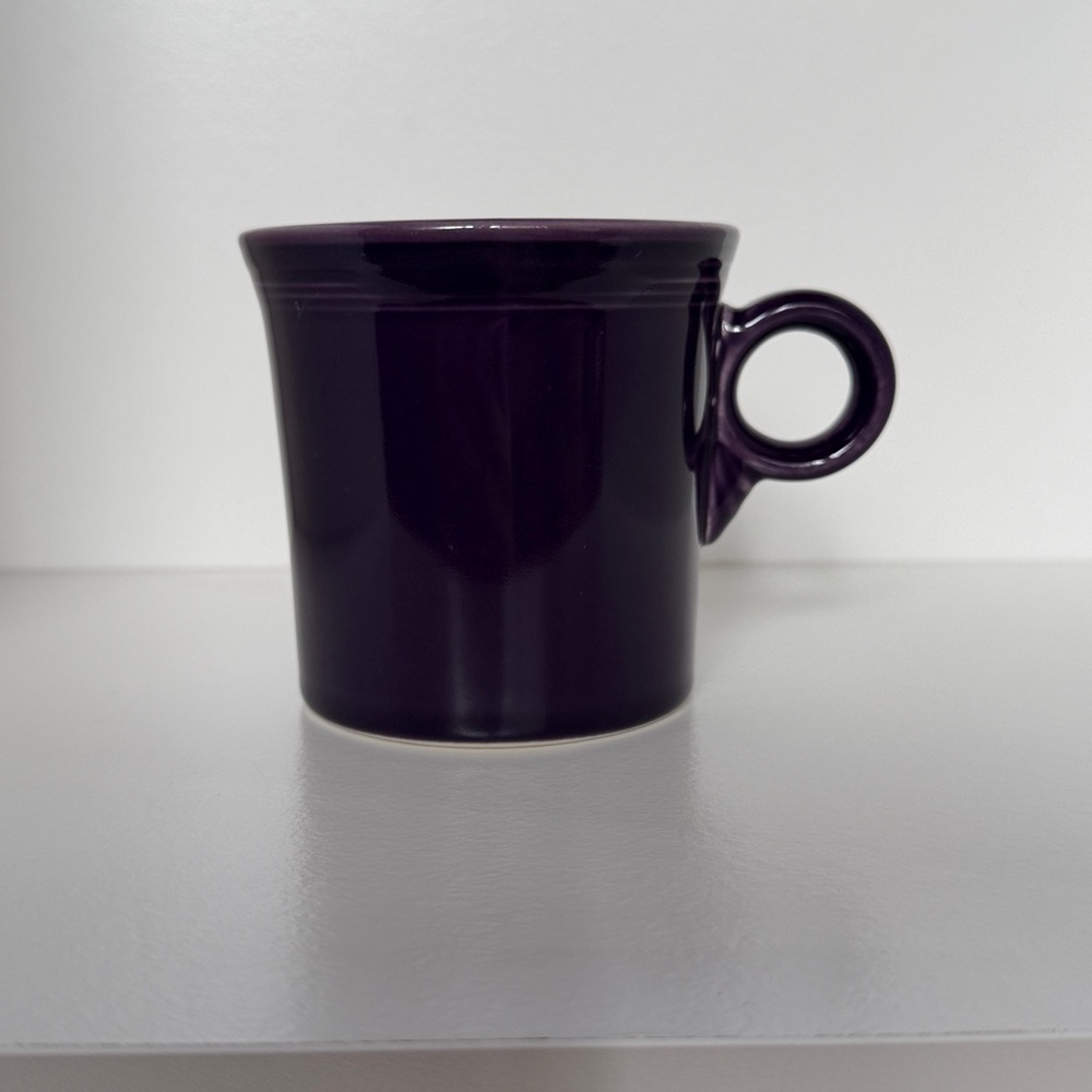 Fiesta Dishes FiestaWare Plum Purple Coffee Cup Mug - RETIRED Homer Laughlin Co